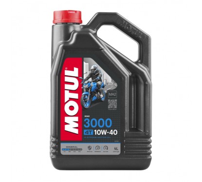 OLEJ MOTUL 3000 4T 10W40 4L MINERALNY