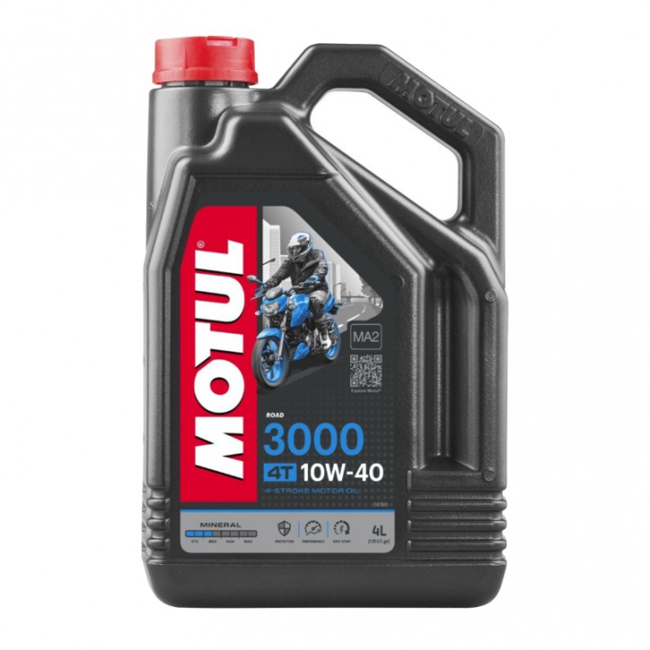 OLEJ MOTUL 3000 4T 10W40 4L MINERALNY