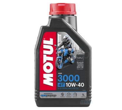 OLEJ MOTUL 3000 4T 10W40 1L MINERALNY