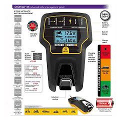 OXFORD ŁADOWARKA DO AKUMULATORÓW MOTOCYKLOWYCH OXIMISER 3X