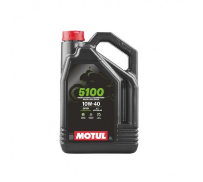 Olej Motul 5100 4T 10W40 4l + Filtr oleju KN-204