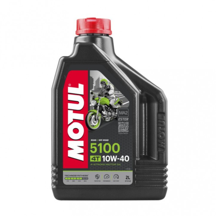 MOTUL 5100 4T 10W40 JASO MA2 ESTER 2L